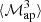 $ \langle{\mathcal{M}_{\rm ap}^3}\rangle $