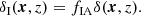 $$ \begin{aligned} \delta _{\rm I}(\boldsymbol{x},z) = f_{\rm IA} \delta (\boldsymbol{x},z) . \end{aligned} $$