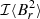 $ {\cal I}\langle B_r^2 \rangle $