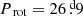 $ {{P_{\text{ rot}}}}=26{{\overset{\text{ d}}{.}}}9 $