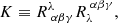 $$ \begin{aligned} K \equiv R^{\lambda }_{\;\alpha \beta \gamma } R_{\lambda }^{\;\alpha \beta \gamma }, \end{aligned} $$