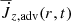$ \overline{\dot{J}}_{z, \mathrm{adv}}(r,t) $