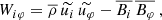 $$ \begin{aligned} W_{i \varphi }&= \overline{\rho }\,\widetilde{u_i}\,\widetilde{u_\varphi } - \overline{B_i}\,\overline{B_\varphi }\ , \end{aligned} $$