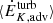 $ \langle \dot{E}_{K, \mathrm{adv}}^{\mathrm{turb}} \rangle $