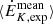$ \langle \dot{E}_{K, \mathrm{exp}}^{\mathrm{mean}} \rangle $