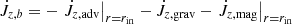 $ \dot{J}_{z,b} = -\left.\dot{J}_{z, \mathrm{adv}}\right\vert_{r = r_{\mathrm{in}}} - \dot{J}_{z, \rm grav} - \left.\dot{J}_{z, \rm mag}\right\vert_{r = r_{\mathrm{in}}} $