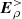 $ \boldsymbol{E}_\rho^> $