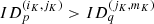 $ ID^{(i_K,j_K)}_p > ID^{(j_K,m_K)}_q $
