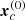 $ {\boldsymbol{x}}_{c}^{(0)} $