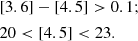 Mathematical equation: $$ \begin{aligned}&{[3.6]-[4.5]} > {0.1} ; \nonumber \\&{20}<{[4.5]} < { 23}. \end{aligned} $$