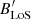 $ B^\prime_{{\rm LoS}} $