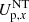 $ U_{\mathrm{p},x}^{\mathrm{NT}} $