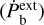 $\left( {\dot P_{\rm{b}}^{{\rm{ext}}}} \right)$