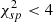 $ \chi^2_{sp} < 4 $