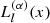 $ L_l^{(\alpha)}(x) $