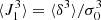 $ \langle J_1^3 \rangle = \langle \delta^3 \rangle/\sigma_0^3 $