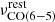 $ \nu^{\mathrm{rest}}_{\mathrm{CO(6{-}5)}} $