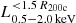 $ L_\mathrm{0.5{-}2.0\,keV}^{{ < }1.5\,R_{\mathrm{200c}}} $