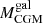 $ M_{\mathrm{CGM}}^{\mathrm{gal}} $