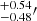 $ ^{+0.54}_{-0.48}{{\prime}} $