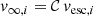 $$ \begin{aligned} v_{\infty ,i}=\mathcal{C} \, v_{\mathrm{esc, } i} \end{aligned} $$