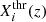 $ X_{i}^{\mathrm{thr}}(z) $