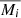 $ \overline{M_i} $