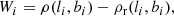 $$ \begin{aligned} W_i=\rho (l_i,b_i)-\rho _{\rm r}(l_i,b_i), \end{aligned} $$