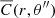 $ \overline{C}(r, \theta^{{\prime\prime}}) $