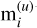 $\[\mathrm{m}_i^\mathrm{(u)}\]$