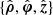 $ \{\hat{\boldsymbol{\rho}}, \hat{\boldsymbol{\varphi}}, \hat{\boldsymbol{z}}\} $