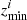 $ z_{\rm min}^i $