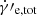 $ \dot{\gamma}{\prime}_{\mathrm{e,tot}} $
