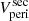 $ V_{\mathrm{peri}}^{\mathrm{sec}} $