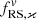 $ f_{{\rm RS},\varkappa}^v $