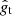 $ \hat{g}_{\mathrm{t}} $