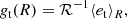 $$ \begin{aligned} g_{\rm t}(R) = \mathcal{R} ^{-1}\langle e_{\rm t} \rangle _R, \end{aligned} $$