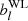 $ b^{\rm WL}_l $