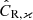 $ \hat{C}_{\mathrm{R},\varkappa} $