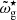 $ \tilde\omega_{\mathrm{g}}^{\star} $