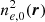 $ n_{e, 0}^2(\boldsymbol{r}) $
