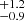 $ ^{+1.2}_{-0.9} $