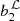 $ b_{2}^{\,{\cal L}} $
