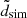 $ \tilde d_{\mathrm{sim}} $