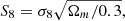 $$ \begin{aligned} S_8=\sigma _8\sqrt{\Omega _m/0.3}, \end{aligned} $$