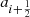 $ a_{i+\nicefrac{1}{2}} $