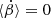 $ \langle\dot{\beta}\rangle=0 $