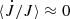$ \langle\dot{J}/J\rangle\approx 0 $