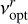 $v_{{\rm{opt}}}^r$