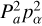 $\[P_a^2 p_\alpha^2\]$